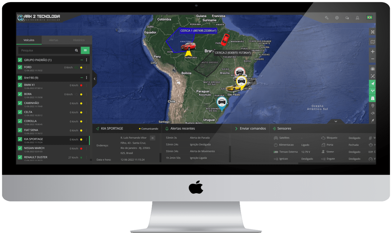 ARK 2 TECNOLOGIA GPS